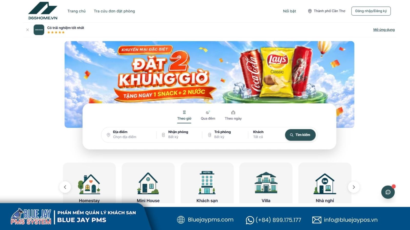 app đặt phòng khách sạn theo giờ